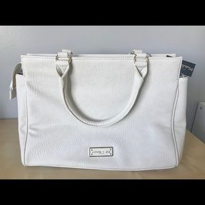 Olivia + Joy Handbag - White